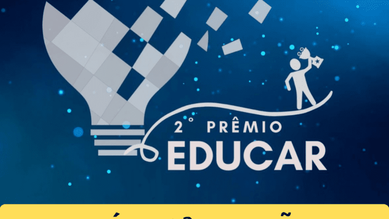 Valorização de boas práticas: 2ª edição do Prêmio Educar foi lançada