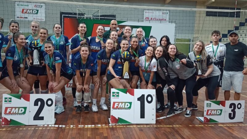 Municipal de Vôlei tem seus campeões conhecidos