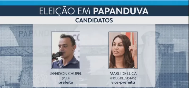 Jeferson Chupel é eleito prefeito de Papanduva em pleito suplementar