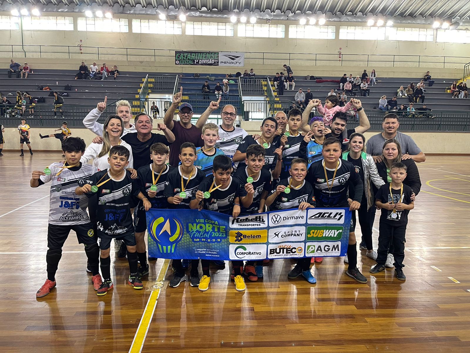 São Bento Futsal/FMD conquista Copa Norte pelo sub-13