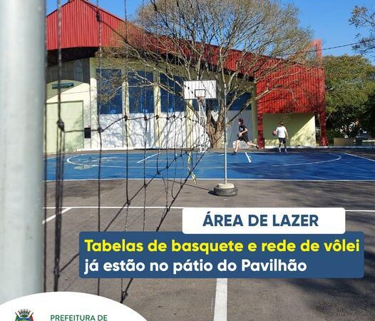 Alguém aí estava com saudades da área de lazer do Pavilhão?