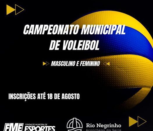 CAMPEONATO MUNICIPAL DE VÔLEI