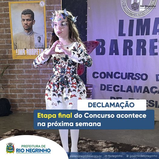 ETAPA FINAL DO CONCURSO DE DECLAMAÇÃO