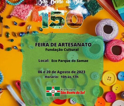 Celebre conosco os 150 anos de São Bento do Sul!