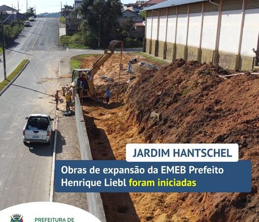 OBRAS DE EXPANSÃO FORAM INICIADAS