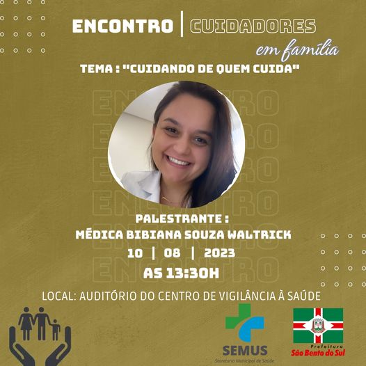 “Cuidando de quem Cuida” Um Evento Especial para Nossos Heróis Anônimos