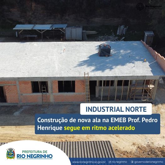 CONSTRUÇÃO DE NOVA ALA NA EMEB PROF. PEDRO HENRIQUE