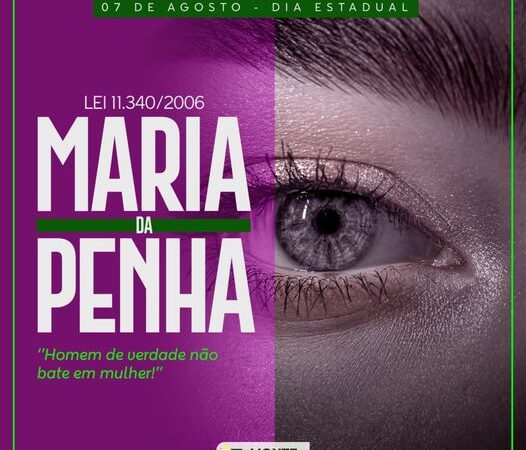 07 de Agosto – Dia da Lei Maria da Penha