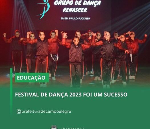 FESTIVAL DE DANÇA 2023 FOI UM SUCESSO