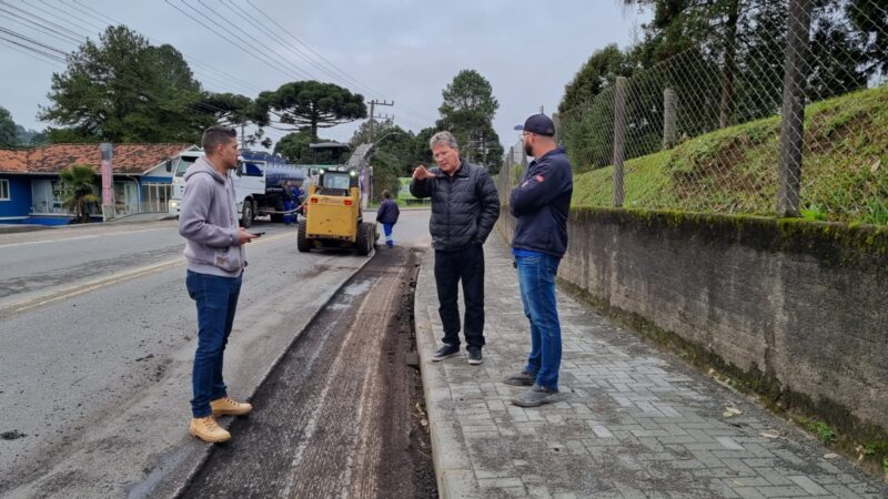 Trecho da Rua Antônio Kaesemodel é interditada para revitalização