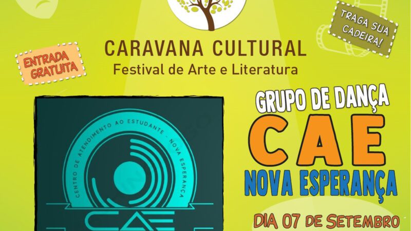 Vem aí a Caravana Cultural: Festival de Arte e Literatura!