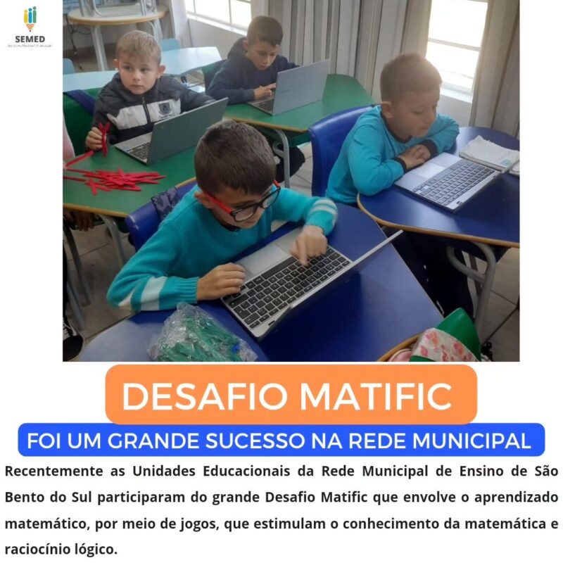 *Desafio Matific foi um grande sucesso*