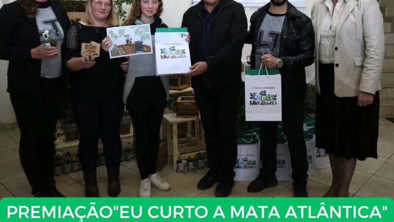 Premiação da 2ª edição do concurso “Eu curto a Mata Atlântica”