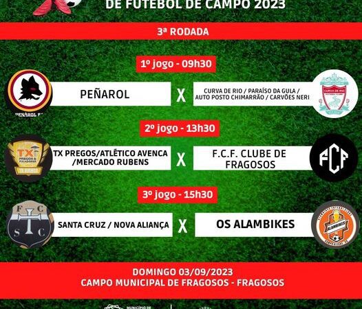 CAMPEONATO MUNICIPAL DE FUTEBOL DE CAMPO 2023