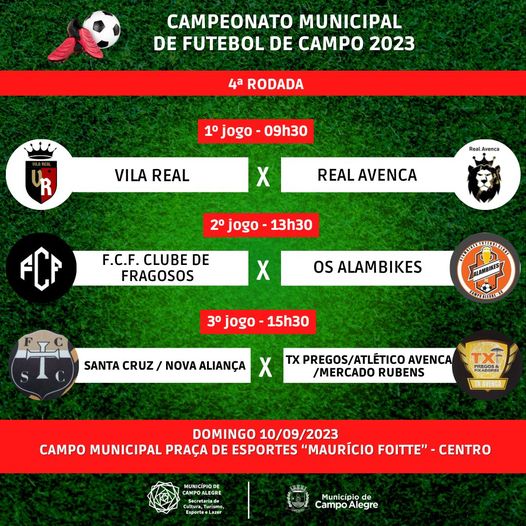 CAMPEONATO MUNICIPAL DE FUTEBOL DE CAMPO 2023