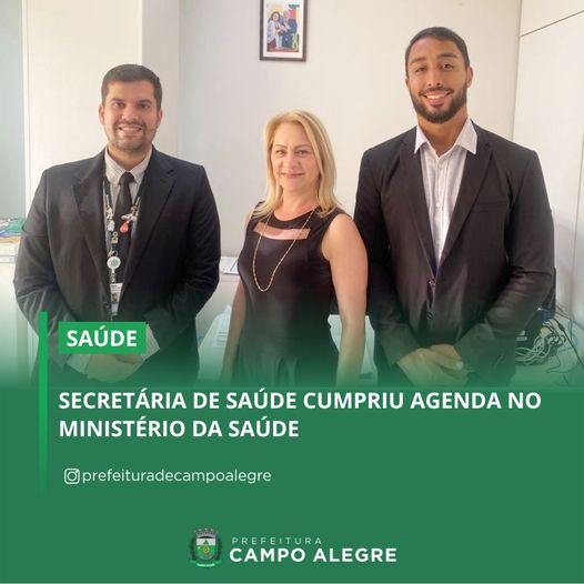 SECRETÁRIA DE SAÚDE CUMPRIU AGENDA NO MINISTÉRIO DA SAÚDE