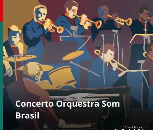 Dia 20 de setembro quem sobe ao palco do Centro Cultural Dr. Genésio Tureck é a Orquestra Som Brasil, com início às 20h.