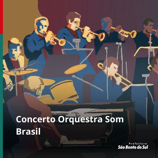 Dia 20 de setembro quem sobe ao palco do Centro Cultural Dr. Genésio Tureck é a Orquestra Som Brasil, com início às 20h.