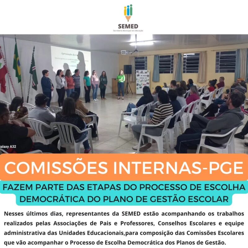 Comissões Internas fazem parte das etapas do Processo de Escolha Democrática