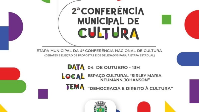 2ª CONFERÊNCIA MUNICIPAL DE CULTURA DE CAMPO ALEGRE