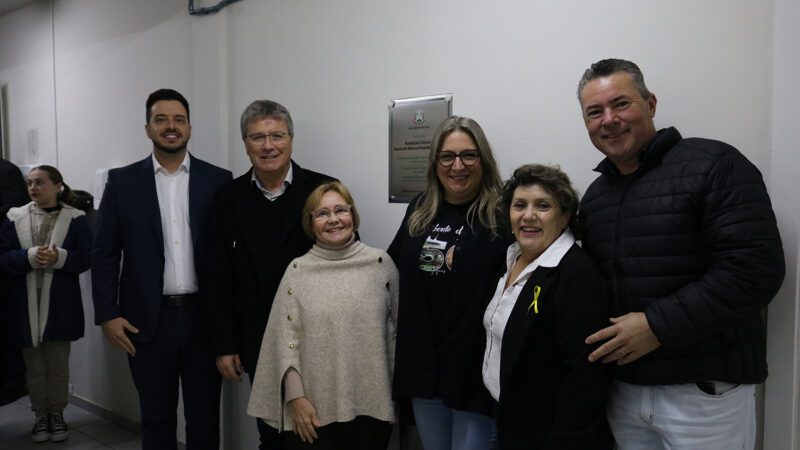 Inauguração das reformas do Prédio da Fundação Cultural e Escola de Música Donaldo Ritzmann