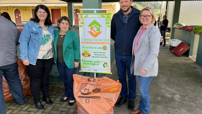 Vereadoras participam do Programa Câmbio Verde