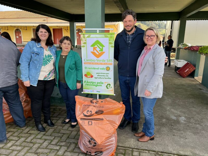 Vereadoras participam do Programa Câmbio Verde