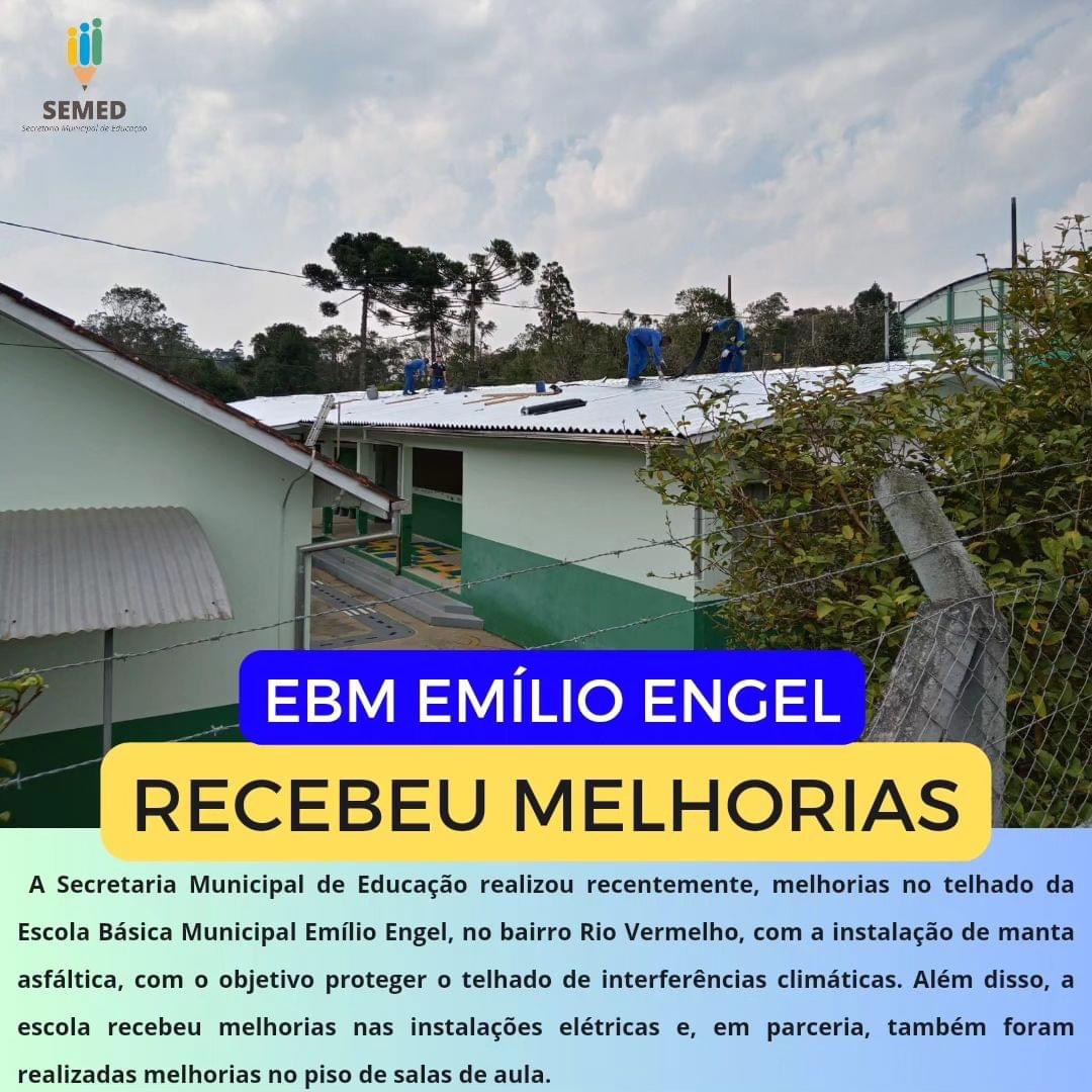 ✅️EBM Emilio Engel recebeu melhorias