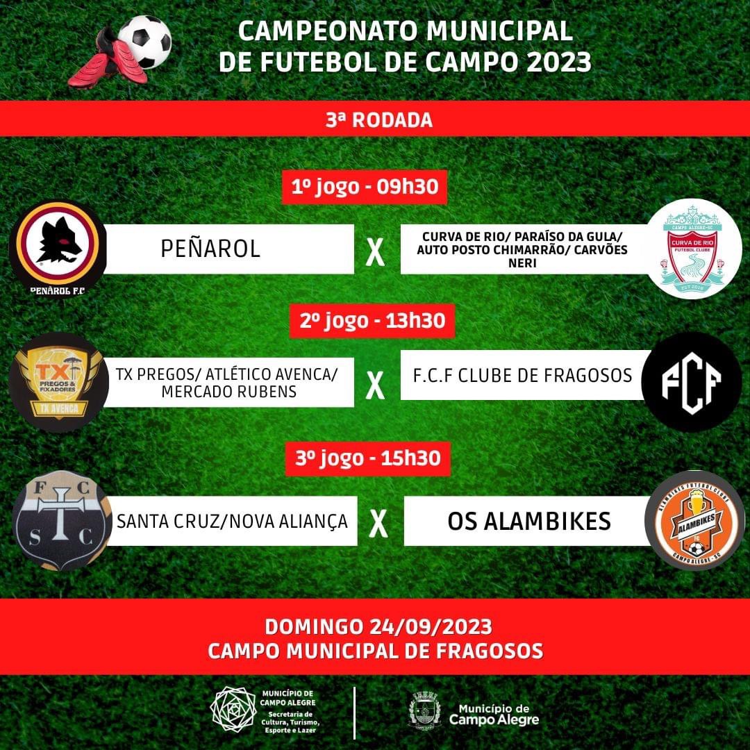 CAMPEONATO MUNICIPAL DE FUTEBOL DE CAMPO 2023