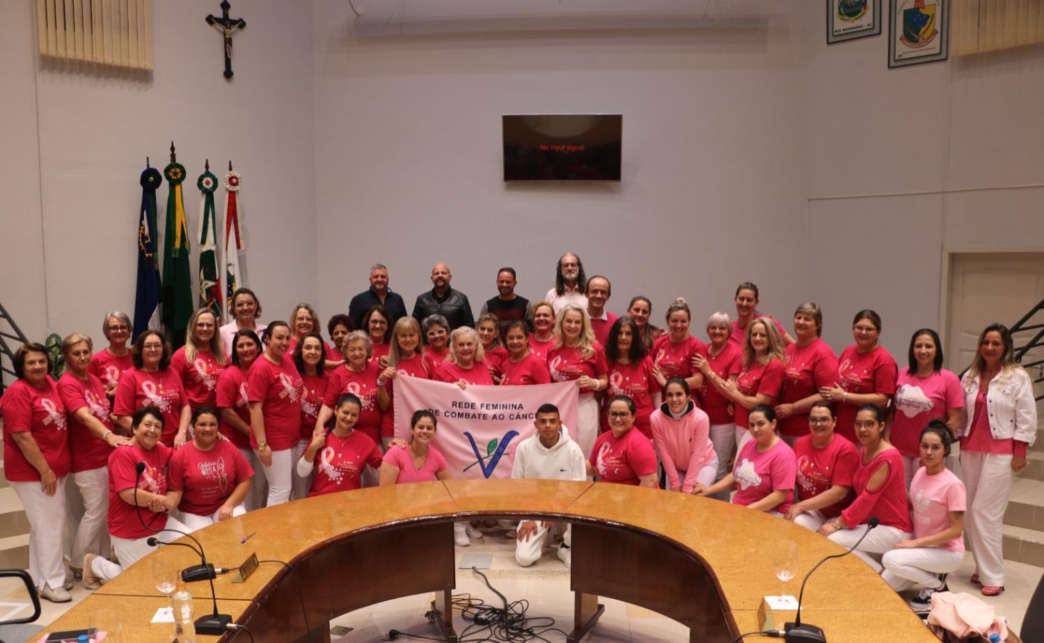 Lançamento da Campanha Outubro Rosa na Câmara de Vereadores