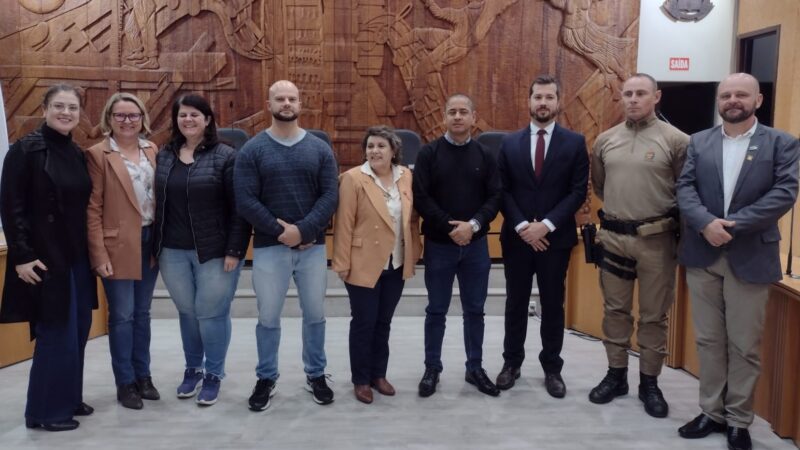 Reunião na Câmara de Vereadores debate a segurança pública