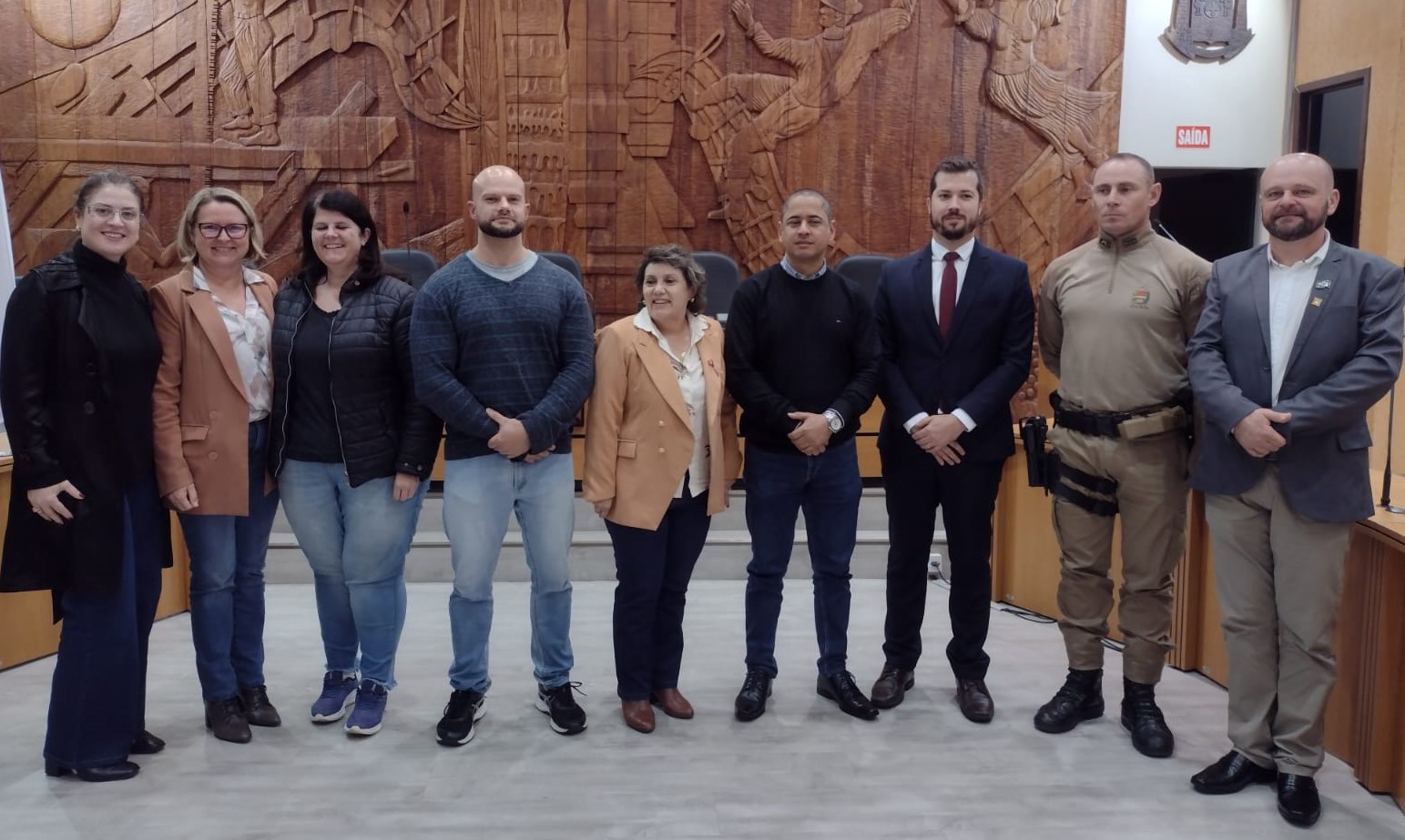 Reunião na Câmara de Vereadores debate a segurança pública