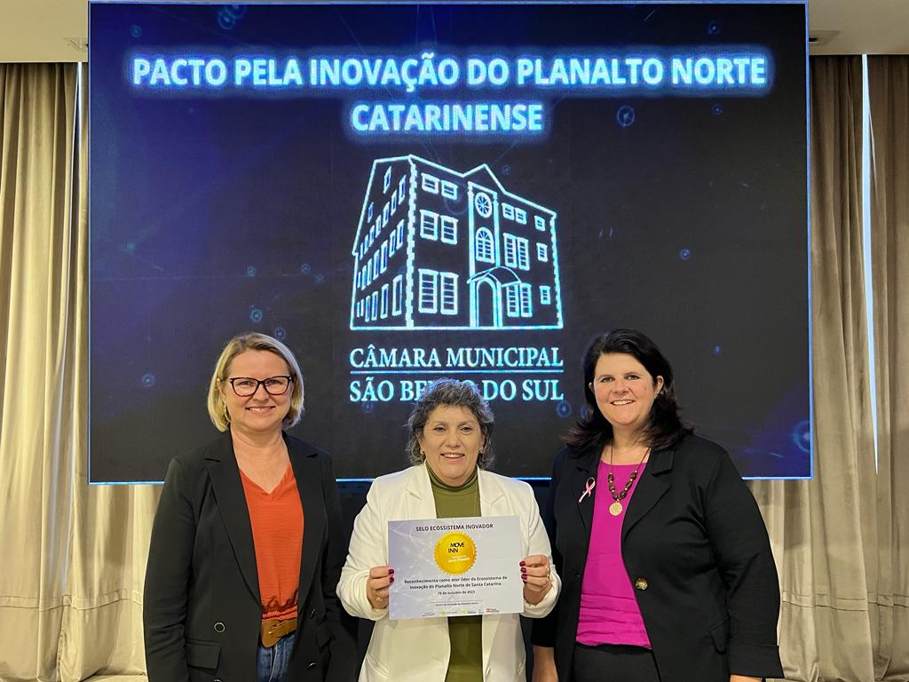 Câmara é a nova signatária do Pacto pela Inovação do Planalto Norte