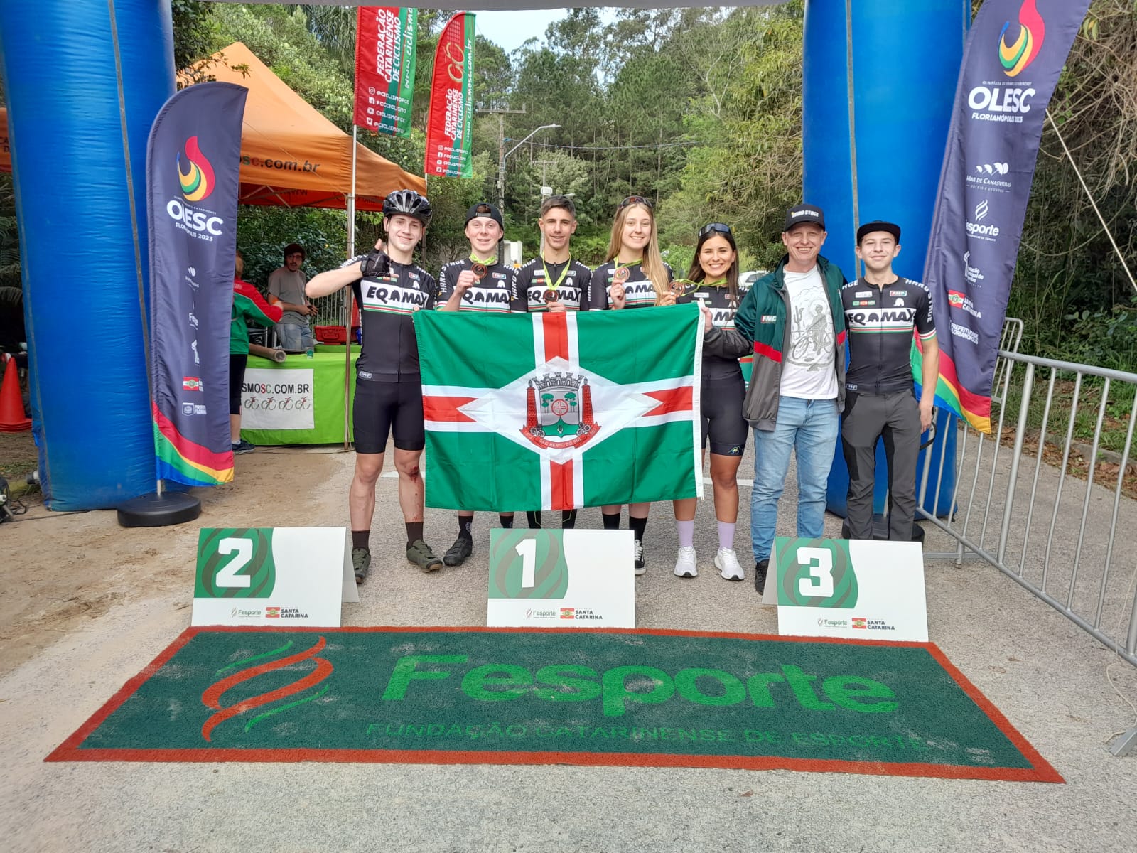 São Bento do Sul conquista três medalhas de ouro na OLESC