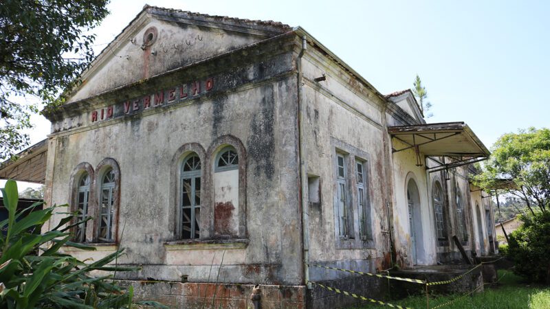 Restauração da Estação Ferroviária do Rio Vermelho