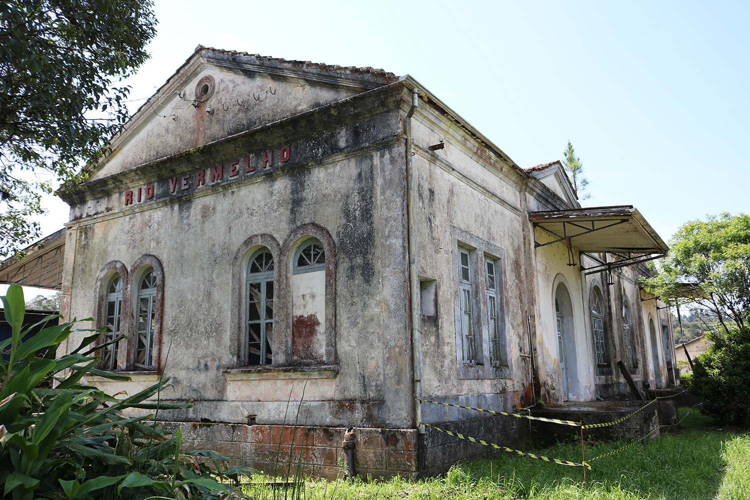 Restauração da Estação Ferroviária do Rio Vermelho