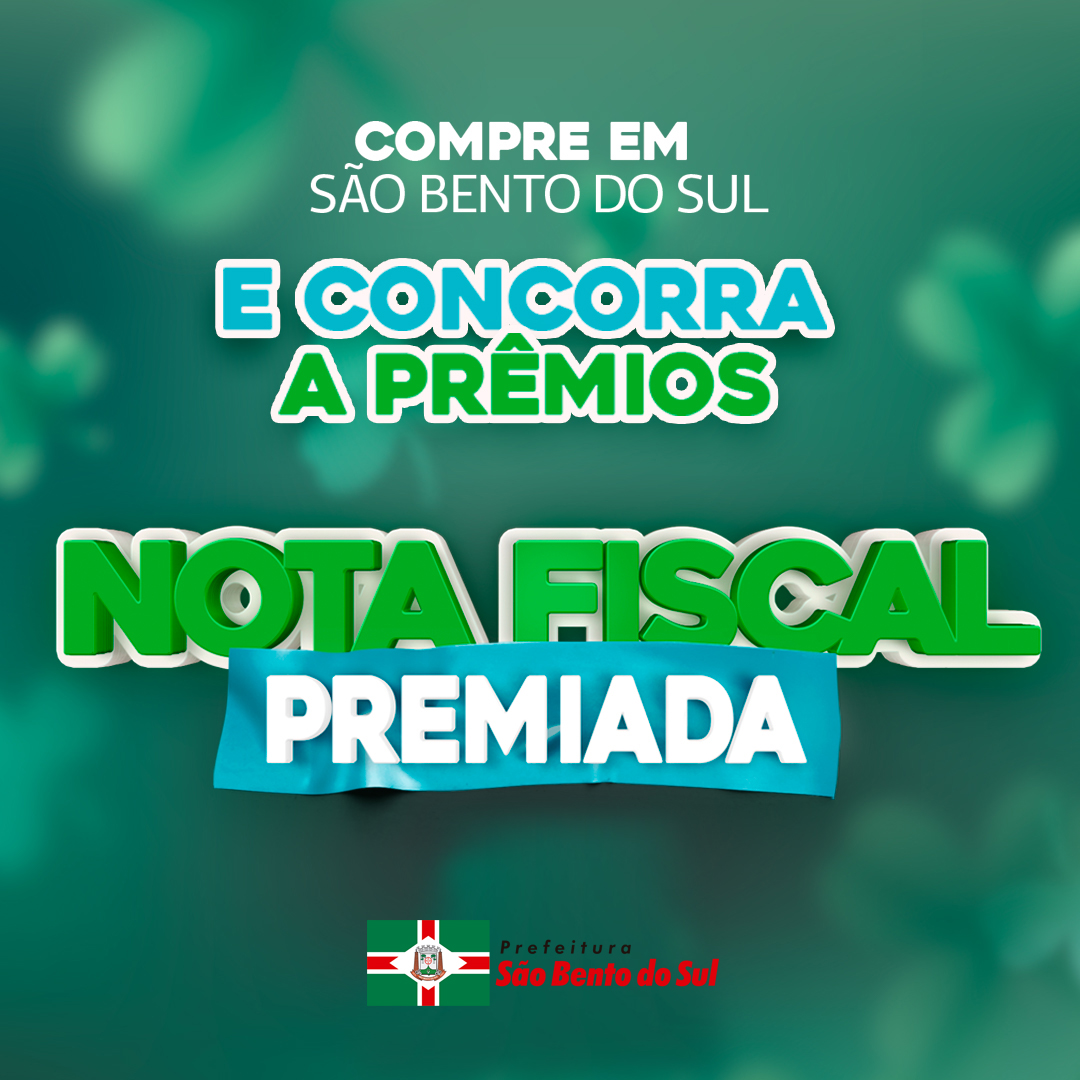 Sorteio da “Nota Fiscal Premiada” será nesta terça-feira (31)