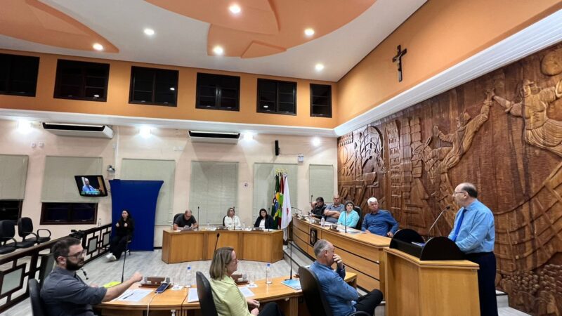 Na noite desta segunda-feira (23/10) aconteceu no Plenário Luiz Carlos Contesini a 52ª Sessão Ordinária da 19ª Legislatura Municipal.