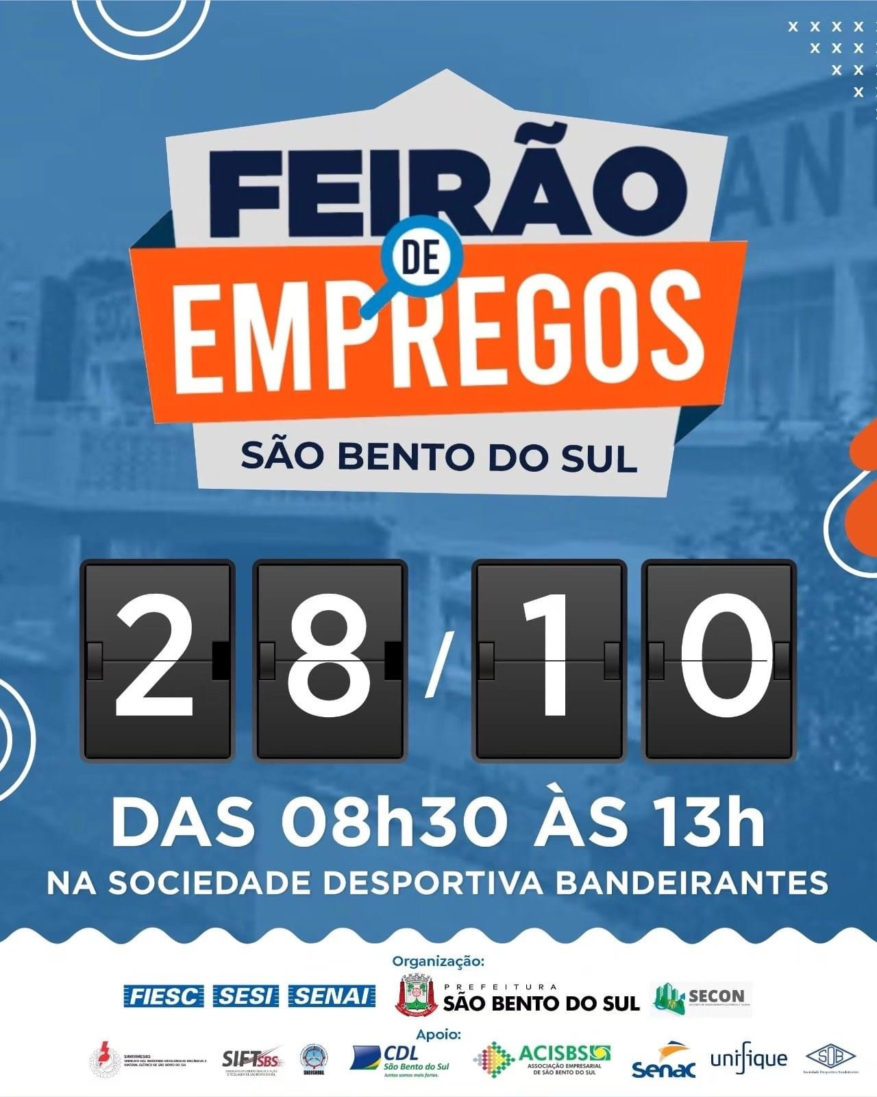 FEIRÃO DE EMPREGOS