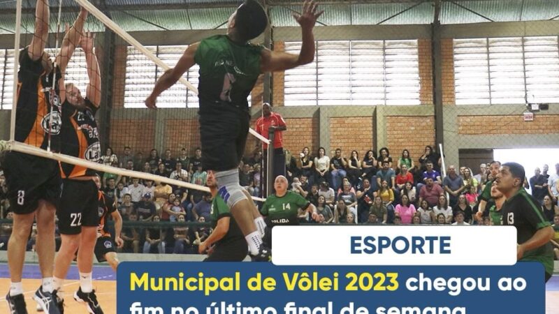 FINAL DO CAMPEONATO MUNICIPAL DE VÔLEI 2023