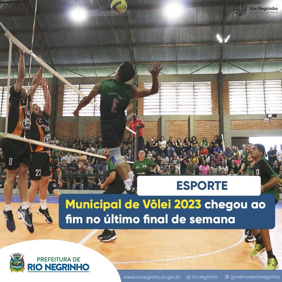 FINAL DO CAMPEONATO MUNICIPAL DE VÔLEI 2023