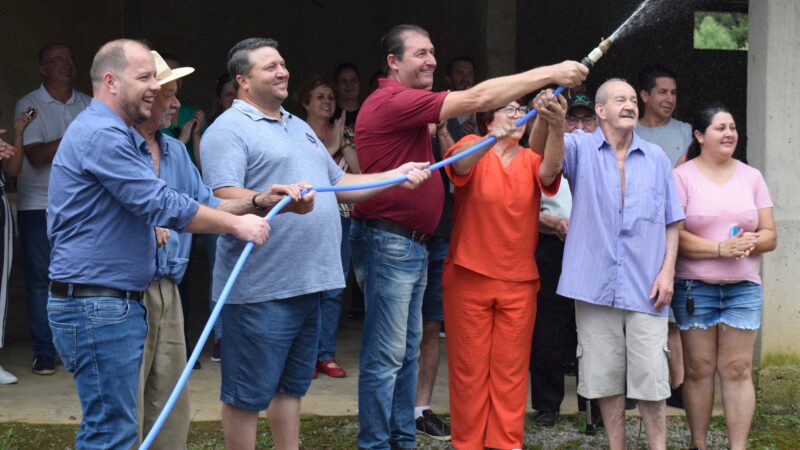 INAUGURAÇÃO DO POÇO DE CAMPINAS E REDE DA DE ÁGUA DAS LOCALIDADES DE CAMPINAS E TIJUCUME