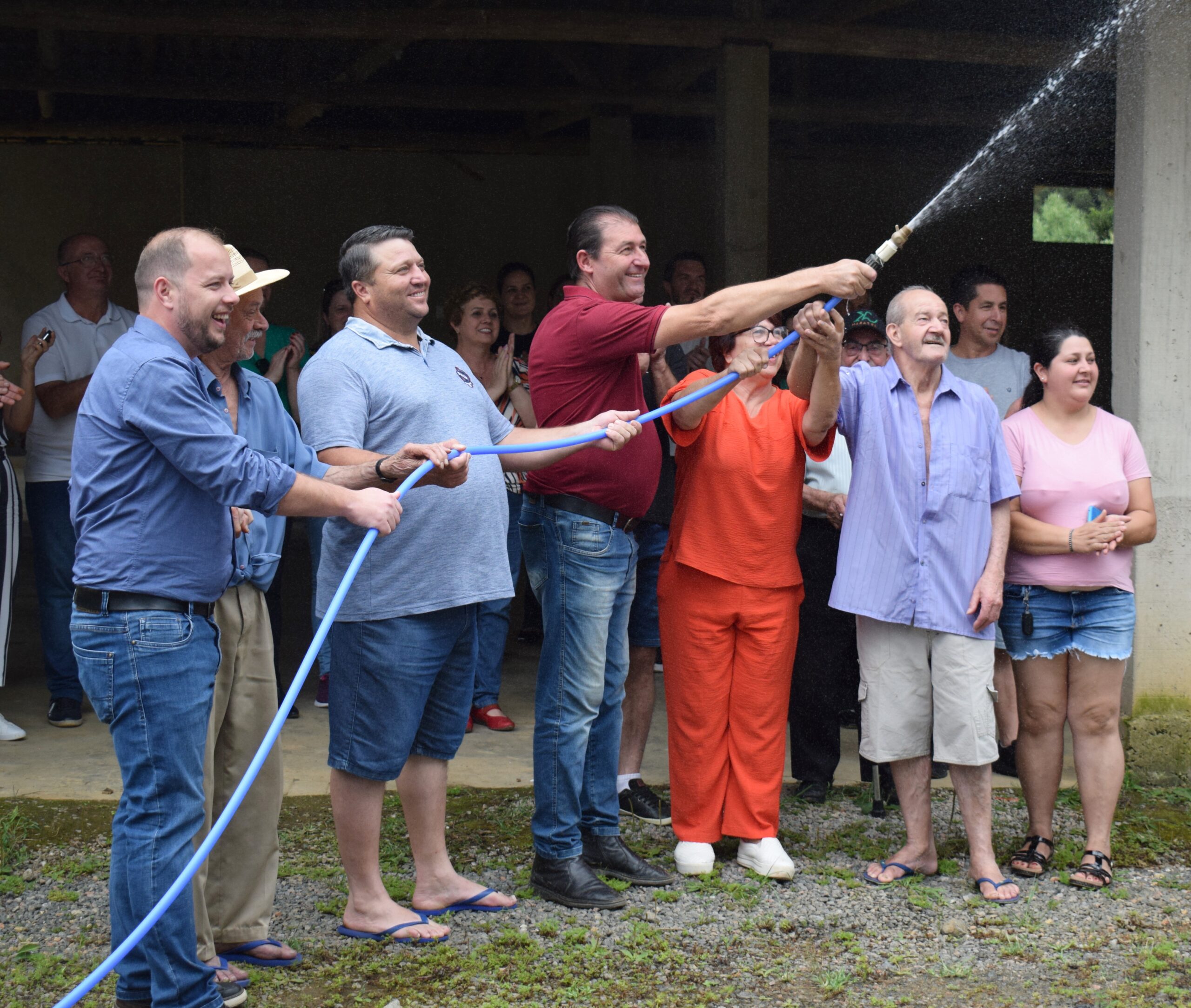 INAUGURAÇÃO DO POÇO DE CAMPINAS E REDE DA DE ÁGUA DAS LOCALIDADES DE CAMPINAS E TIJUCUME