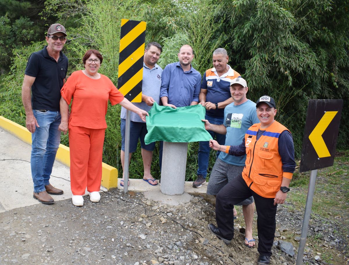 INAUGURAÇÃO DAS PONTES SOBRE O RIO POSTEMA, RIO RIBEIRÃO GRANDE E RIO RIBEIRÃOZINHO