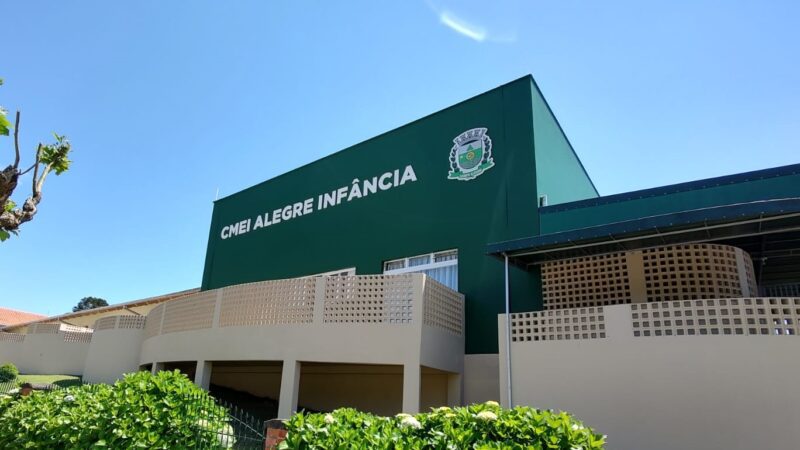 INAUGURAÇÃO DA REFORMA E AMPLIAÇÃO NO CMEI ALEGRE INFÂNCIA