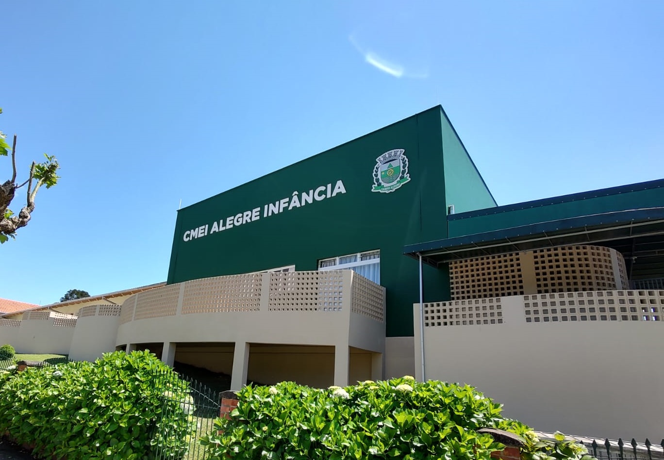 INAUGURAÇÃO DA REFORMA E AMPLIAÇÃO NO CMEI ALEGRE INFÂNCIA