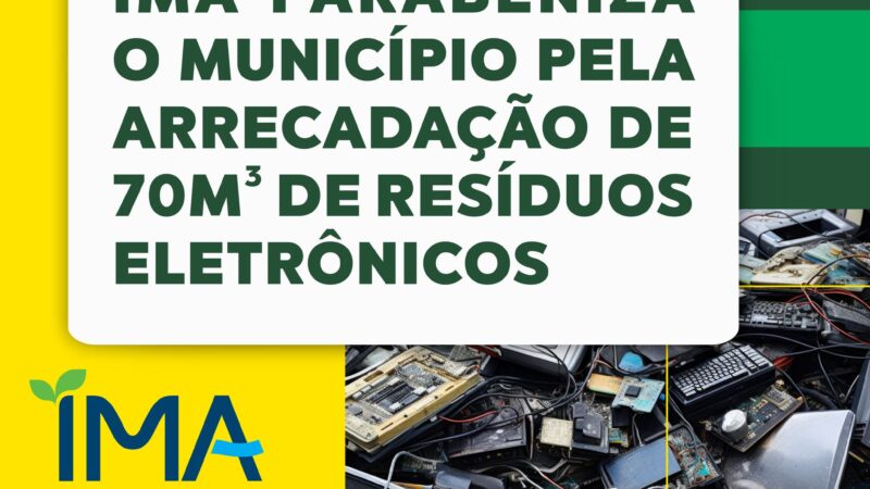 Monte Castelo Celebra Conquista Ambiental: 70 Metros Cúbicos de Resíduos Eletrônicos Recolhidos