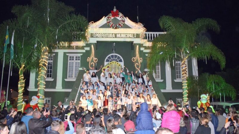 UMA NOITE DE ENCANTOS MARCOU A ABERTURA DO NATAL FELIZ 2023