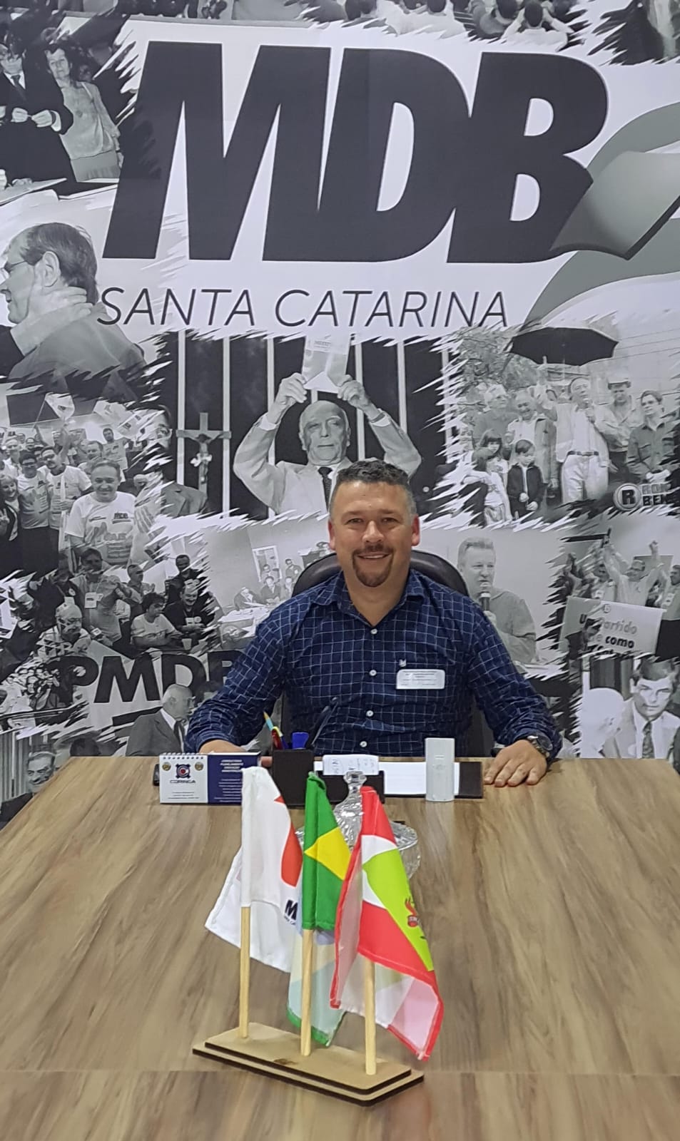 Empresário e Pré-candidato a Prefeito de Papanduva, Cleitinho Martins, Visita Florianópolis em Busca de Recursos