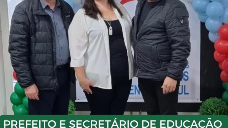 🥗 Prefeito e secretário de educação prestigiam evento da Associação dos Servidores Públicos-ASP